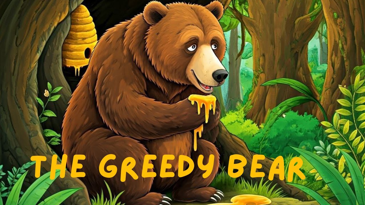 The Greedy Bear | Picture Story For Kids
