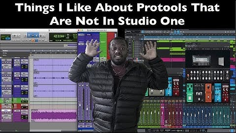 Protools Vs Studio One