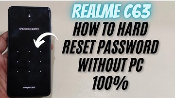 Realme C63 Hard Reset | Unlock Password / Pattern Lock Without PC