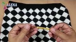 CROCHET//TUTORIAL MERAJUT TAS MOTIF ENTRELAC//PART 1 - Durasi: 19.54. 