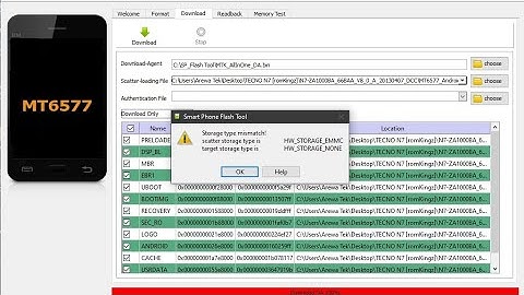 How to convert Nand flash to Emmc on sp flash tool