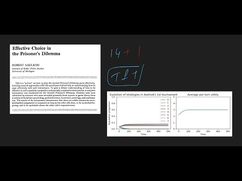 Axelrod's tournaments: a first computational case of understanding the emergence of cooperation.