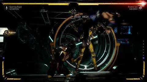 Mortal Kombat 11 Scorpion Anti Air