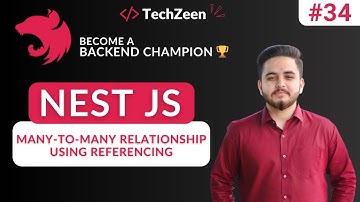 Nest JS Tutorial #34: Many-to-Many Relationship using Referencing in MongoDB (Hindi/Urdu)