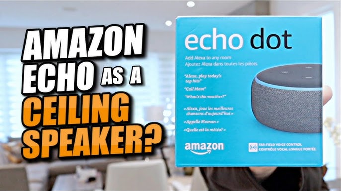 How To Use Alexa with Ceiling Speakers For Voice Control & Multiroom A –  K&B Audio