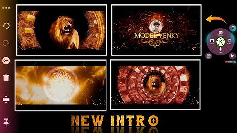 🔥 my new intro video editing in kinemaster 🎀modek venky editing