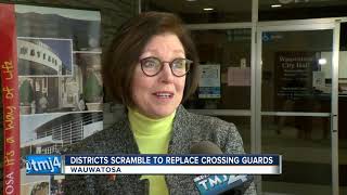 School districts scramble to replace crossing guards