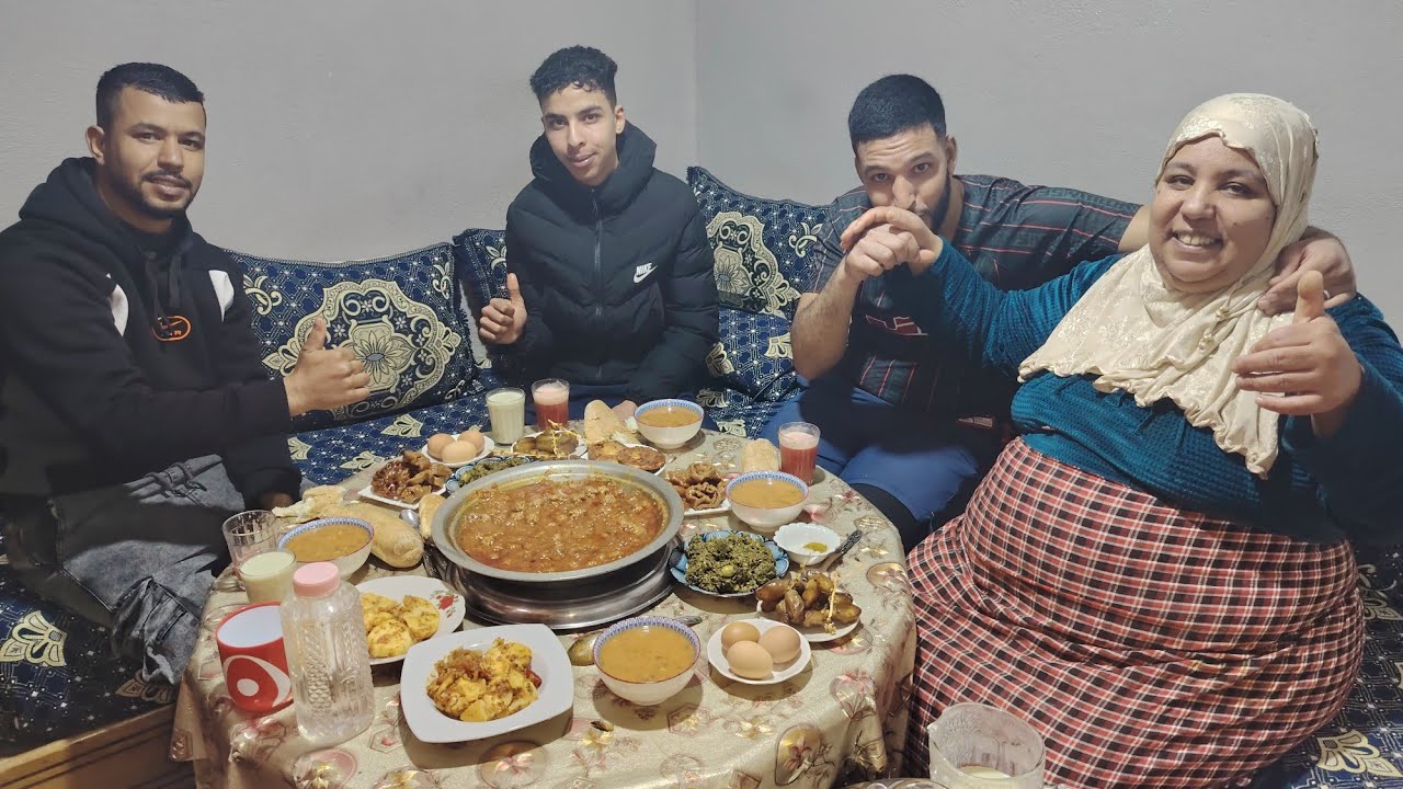 اليوم تاسع في رمضان🌙جاتني أحسن شهيوة من عكوزتي ولويساتي🤗