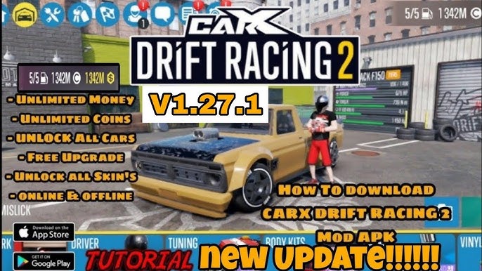 CARX DRIFT RACING 2 MOD APK - Version 1.24.1 Terbaru 2023