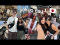OUR FIRST DAY IN TOKYO!! eating, shopping + exploring!!