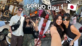 OUR FIRST DAY IN TOKYO!! eating, shopping + exploring!!