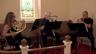 Ave Verum by Wolfgang Amadeus Mozart performed by Trilogy Brass