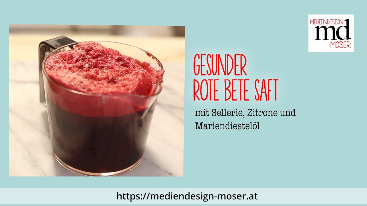 Gesunder Rote Bete Saft für die Leber