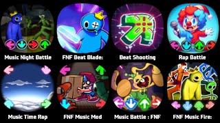 FNF Squid Game, FNF Cyber Sensation, Music Night Battle, FNF Beat Blade, Beat Shooting, Rap Battle screenshot 3