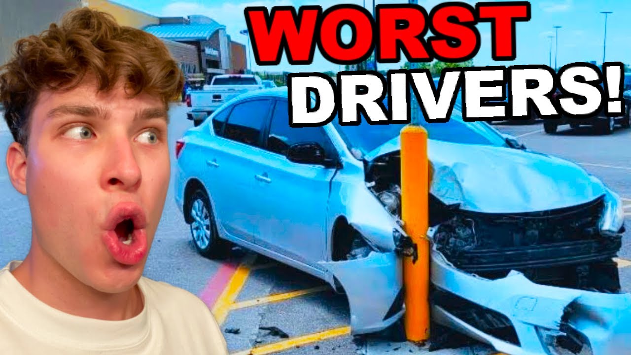 Reacting to the Dumbest Drivers Caught on Dashcams. Part 2