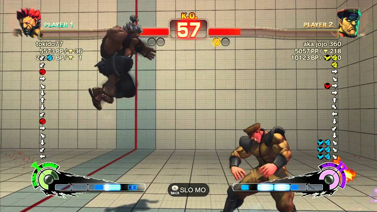 SSF4 AE 2012: Tokido (Akuma) vs aka jojo (Dictator) - Xbox Live Ranked Match