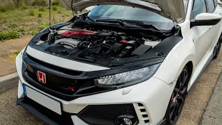 Honda Civic Type R FK8 K&N Panel Air Filter Sound | OEM Recirculation Valve Sound