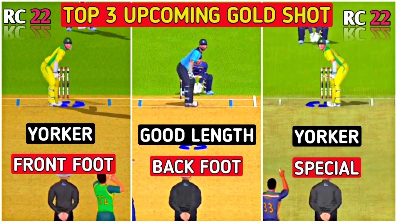 RC 22 Top 3 Upcoming Gold Shot of the week 🔥🤩 || Which shot is most ...