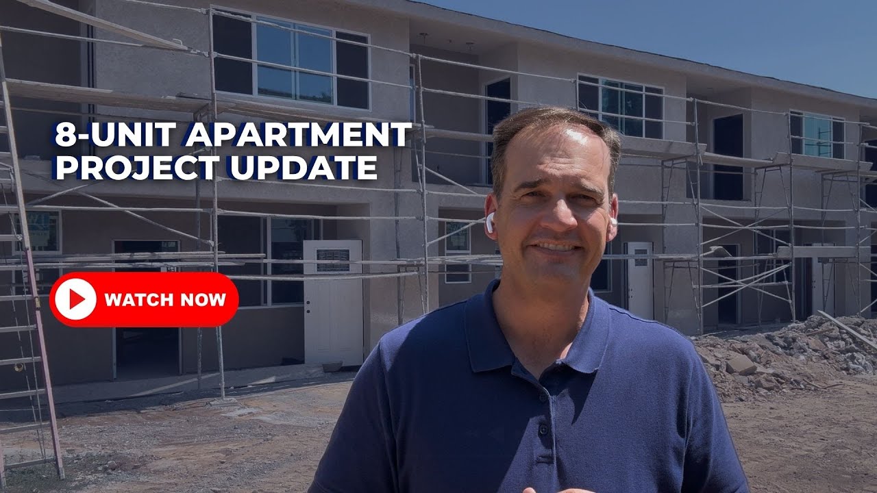 Curated visual reference: Large Apartment Building Loan Management Reference: 8 Unit Apartment Project Update