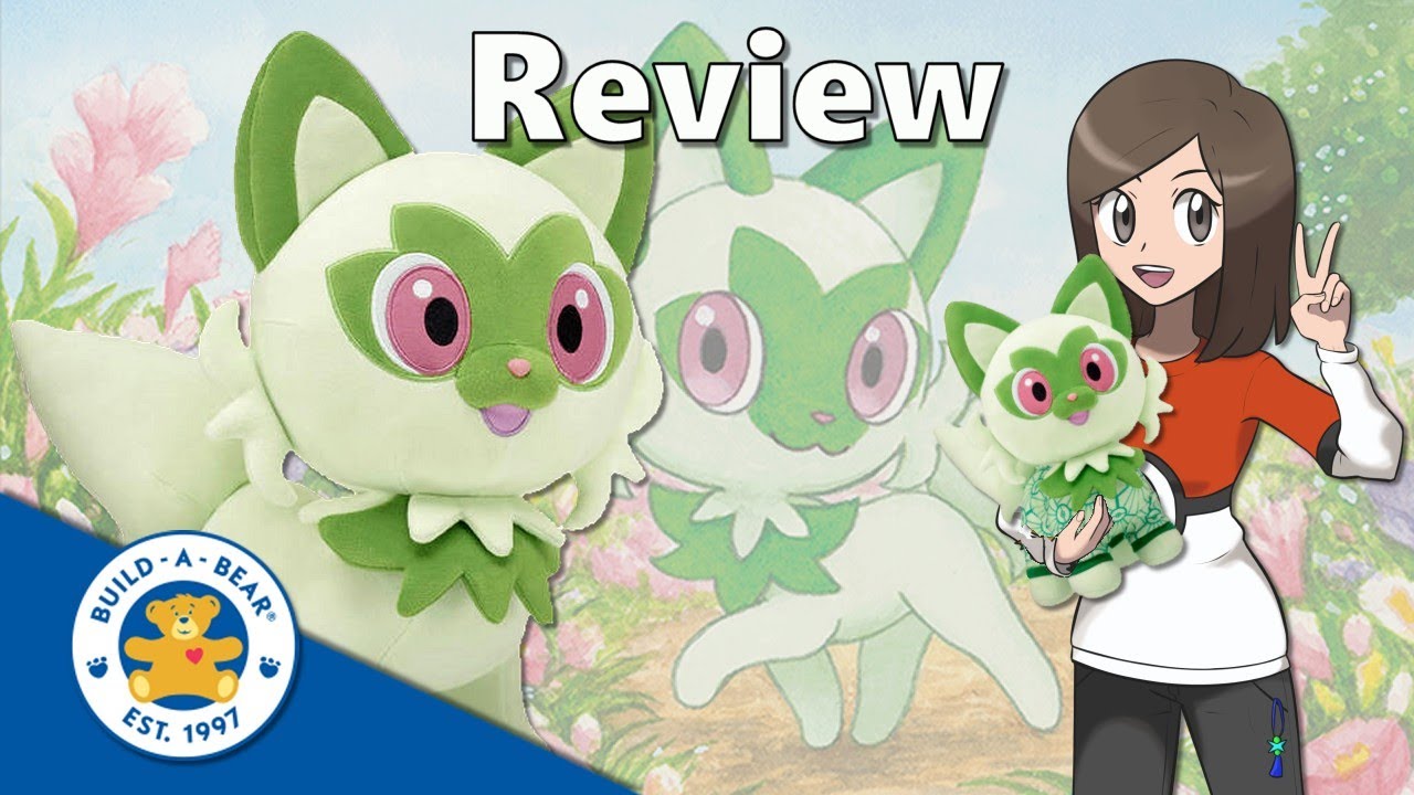 Pokémon Build a Bear Sprigatito Review