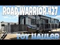 2017 road warrior 427 toy hauler tour  our dream home on wheels  12 road warrior life  rv living