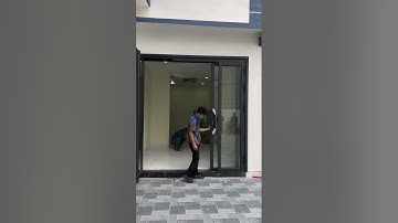 Cửa trượt quay Eurotech cao 2600 rộng 2500 #cuatruotquay #cuatruotquayeurotech #xuhuongcuanhom