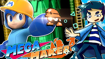 Mega Maker, Make Your Own Mega Man Levels! - Tallest Flash (Mega Man Mario Maker Fangame Review)