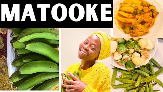 HOW TO PREPARE MATOOKE IN EUROPE \/UGANDAN STAPLE FOOD #ugandanyoutuber