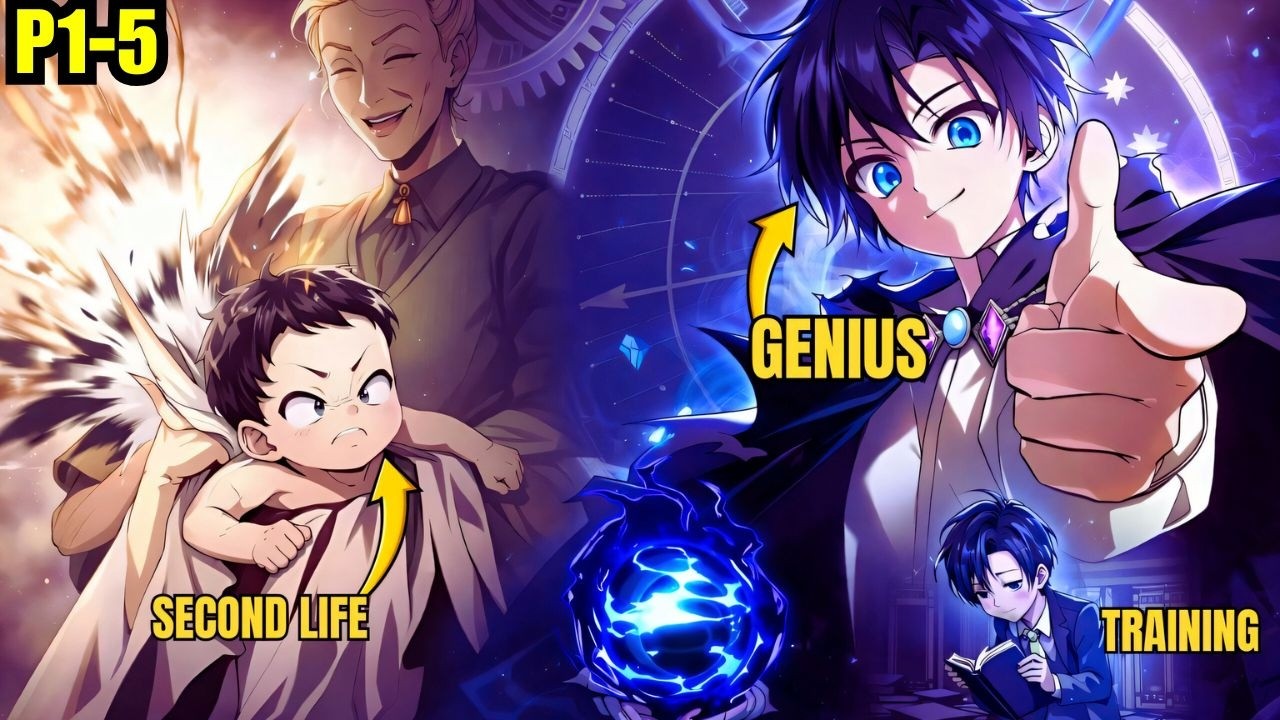 (P1-5) Reborn As A Genius Child In The World’s Strongest Dark Magic Family - Manhwa Recap