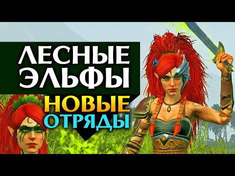 Видео: Новые Лесные Эльфы в Total War Warhammer 2 с дополнением Twisted & Twilight