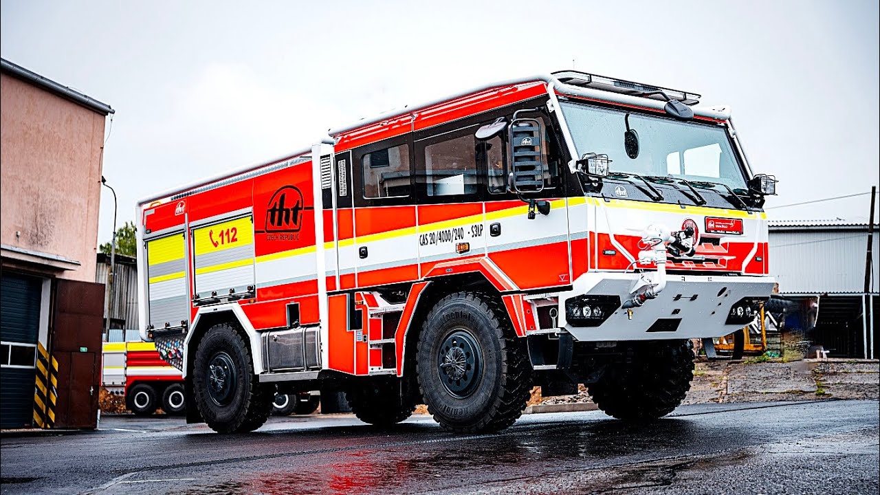 POŽÁRY.cz: Je tu nový lesní speciál Tatra, má řiditelnou zadní nápravu i centrální huštění pneumatik