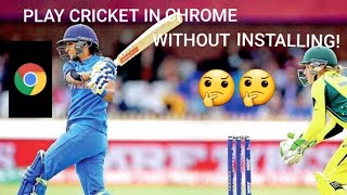 PLAY CRICKET GAMES IN GOOGLE WITHOUT INSTALLING?😦😦 screenshot 5