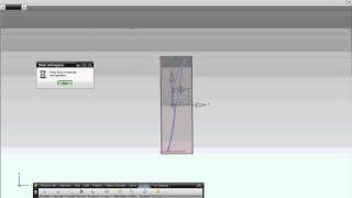 Unigraphics NX through curve mesh