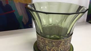 Vintage Moser Karlsbad Gl Vase