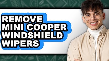 How to Remove Mini Cooper Windshield Wipers (updated)