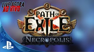 PoE Necrópolis !! Level 98  e alguns ajustes  # Hexblast mines Trickster .