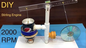Stirling motor yapımı - Stirling Engine - A dan Z ye STİRLİNG YAPIMI