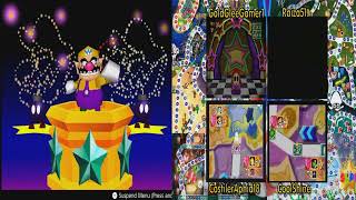 Mario Party 3: Racing Along with the Super LP Heroes - Story Mode (Part 3)
Welcome back to Part 3 of this post-race of Mario Party 3!
So far, where we stand with all of us still playing Gate Guy is as follows:
Raiza51 and I are both in our 12th turn; however, hes ahead of me because he completed more of the turn than I have. Both players have landed on a space in his POV (hes currently playing Game Guys Magic Boxes), but in my POV, only one player landed on a space (Im in the middle of playing Baby Bowser Bonkers).
Coolshine is currently in 3rd Place, as he is in the middle of his 6th turn
CostilerAphid18 is currently in 4th Place, as he is in the middle of his 4th turn
GoldGleeGamer1 is currently in Last Place; he is about to begin this Duel Board after he completed Chilly Waters by the end of the previous episode
How well will we all do in this third episode? Will there be changes made in the rankings? Tune in and find out for yourselves!
Channel links:
https://www.youtube.com/user/GoldGleeGamer1 - GoldGleeGamer1
https://www.youtube.com/user/SuperLPHeroes - Super LP Heroes (GoldGleeGamer1s racing channel)
https://www.youtube.com/@raiza51 - Raiza51
https://www.youtube.com/@costileraphid1891 - CostilerAphid18
Coolshine does not have a YouTube channel Mario Party 3: Racing Along with the Super LP Heroes - Story Mode (Part 3)
