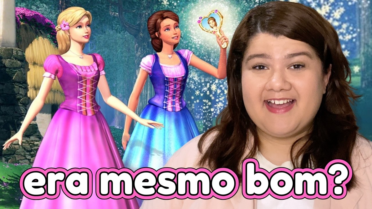 BARBIE E O CASTELO DE DIAMANTES ERA MESMO BOM? 🏰💖 REVIEW NOSTÁLGICO 🎬