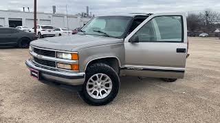 1998 chevy 2 door Tahoe 4x4