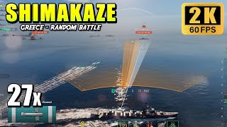 Shimakaze - ยิงหนึ่งนัดด้วยเรือใหญ่ด้วยตอร์ปิโด 8 กม