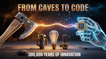 How Tools Built Humanity: 300,000 Years to AI (10 Min) 4K #technologyevolution