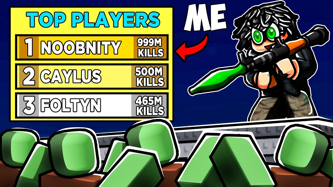 I Became The BEST PLAYER in Survive Zombie Arena!