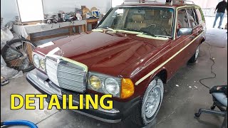 1984 Mercedes 300TD  Part 9 Professional Detailing