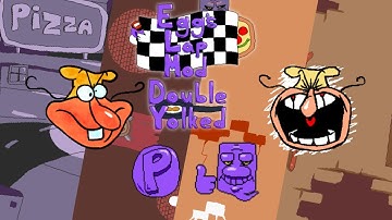 Egg’s Lap Mod Double Yolked - Floor 1 All Lap 4 P Ranks on Hard Mode as The Noise (Pizza Tower)