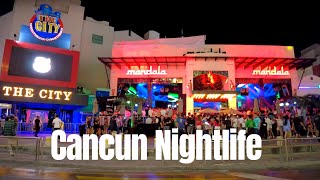 Wild Cancun Downtown Nightlife | Mexico at Night