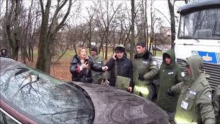 Кунцево: полиция и ЧОП против жителей на Франко 20 Кунцево: полиция и ЧОП против жителей на Франко 20