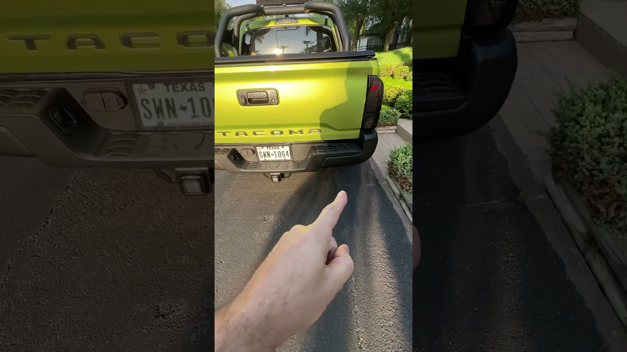 Идеальная задняя часть Tacoma!