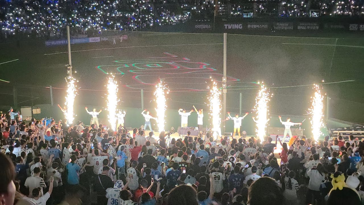 낭만야구의정석👍삼성라이온즈 롯데자이언츠 팬들이 함께 부르는 떼창응원 💯💯💯 굉장합니다💯클래식씨리즈 인기있는이유💙💙 DJ 아스터와 네오👍