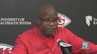 RAW VIDEO: Bieniemy on his interviews for HC spots, getting Chiefs ready for Houston